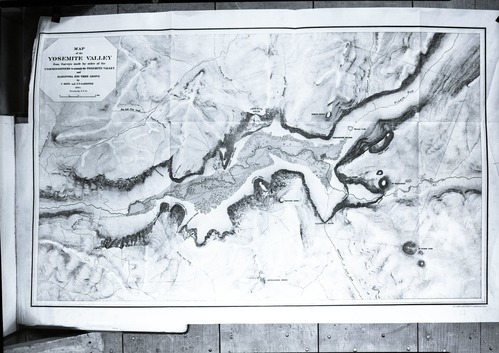 Map of Yose. Valley from "The Yose Book".