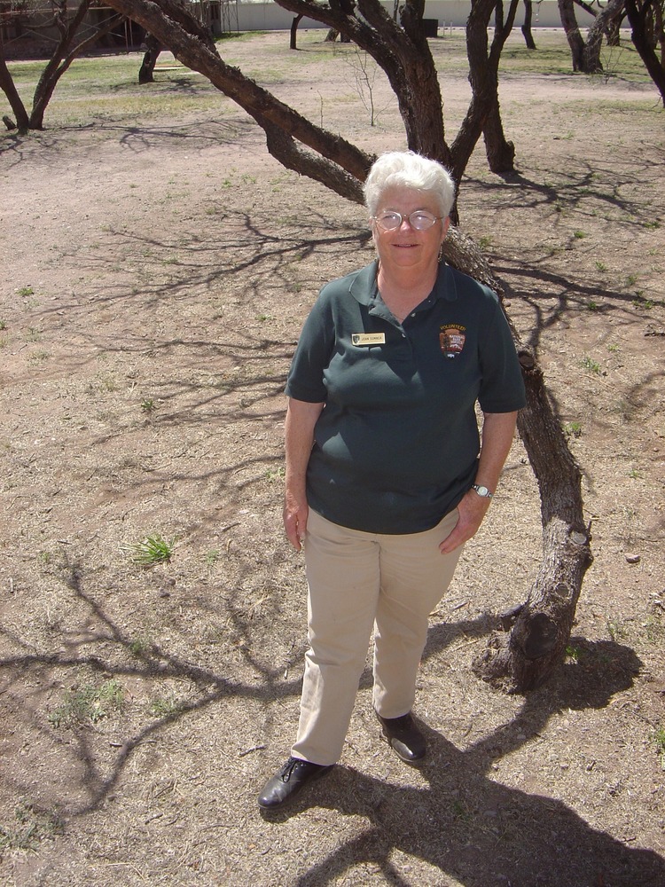 Volunteer Joan Sumner