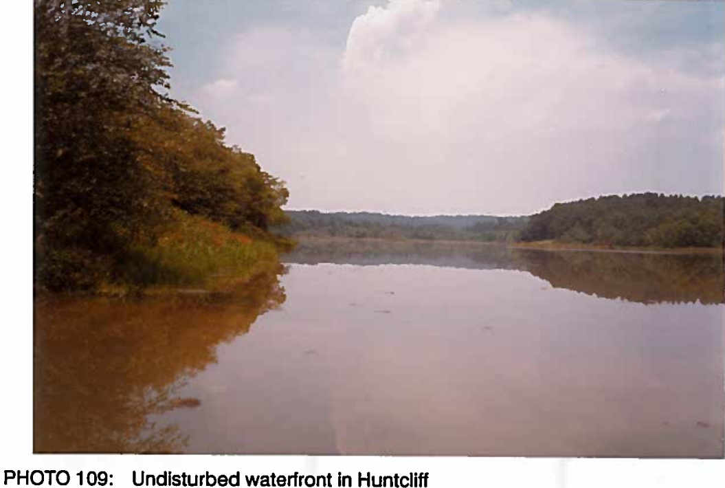 Fulton Co. undisturbed waterfront in Huntcliff