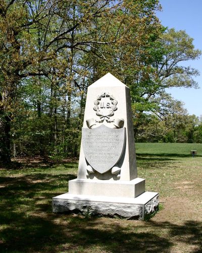 United States Artillery Monument at Shiloh National Military Park in May 2004