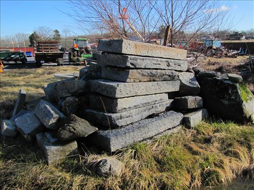 Hancock Avenue Gates (stone) at Gettysburg National Military Park in January 2012.