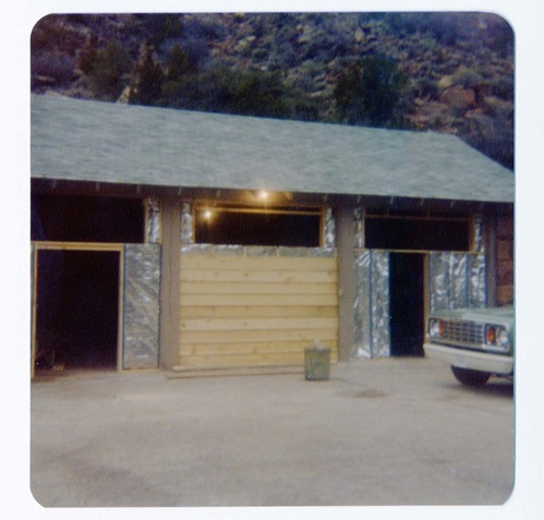 Maintenance building - remodeling work.