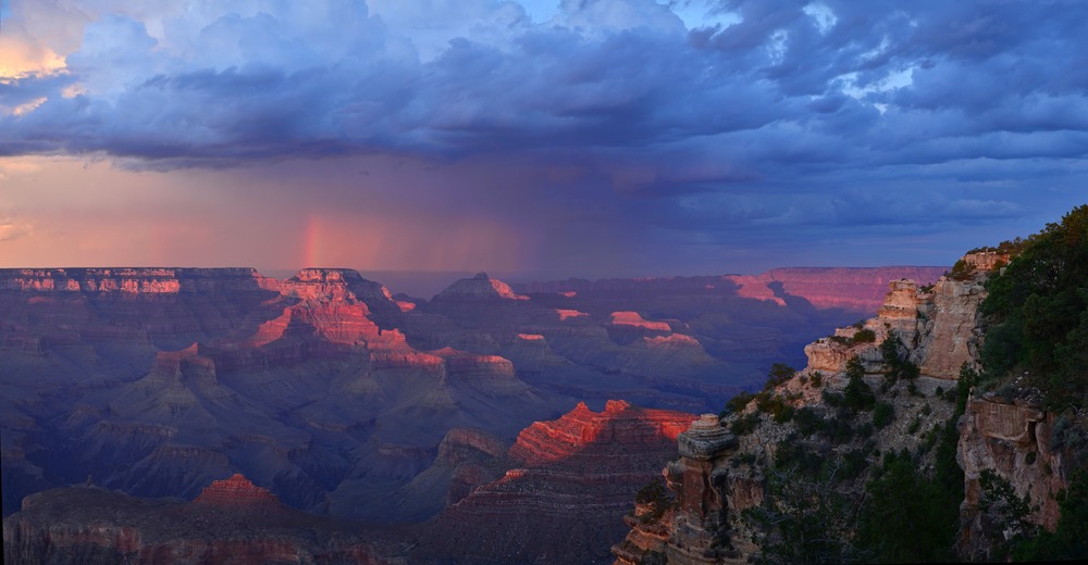 Grand Canyon National Park: Yaki Point Sunset 9517