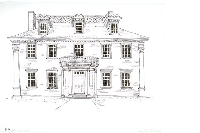 Exterior view of the Governor John Langdon Mansion located at 143 Pleasant Street in Portsmouth, New Hampshire.