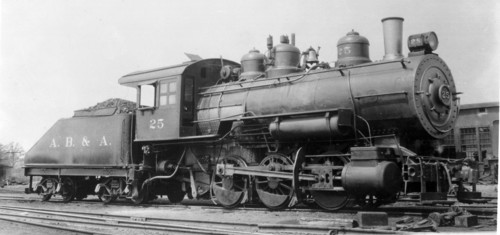 Atlanta, Birmingham & Atlantic no. 0025 [4-6-0]