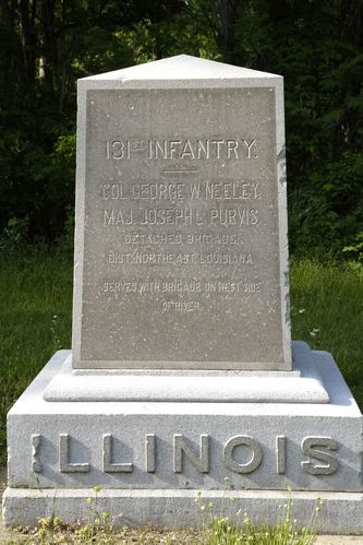 131st Illinois Infantry Regiment Monument