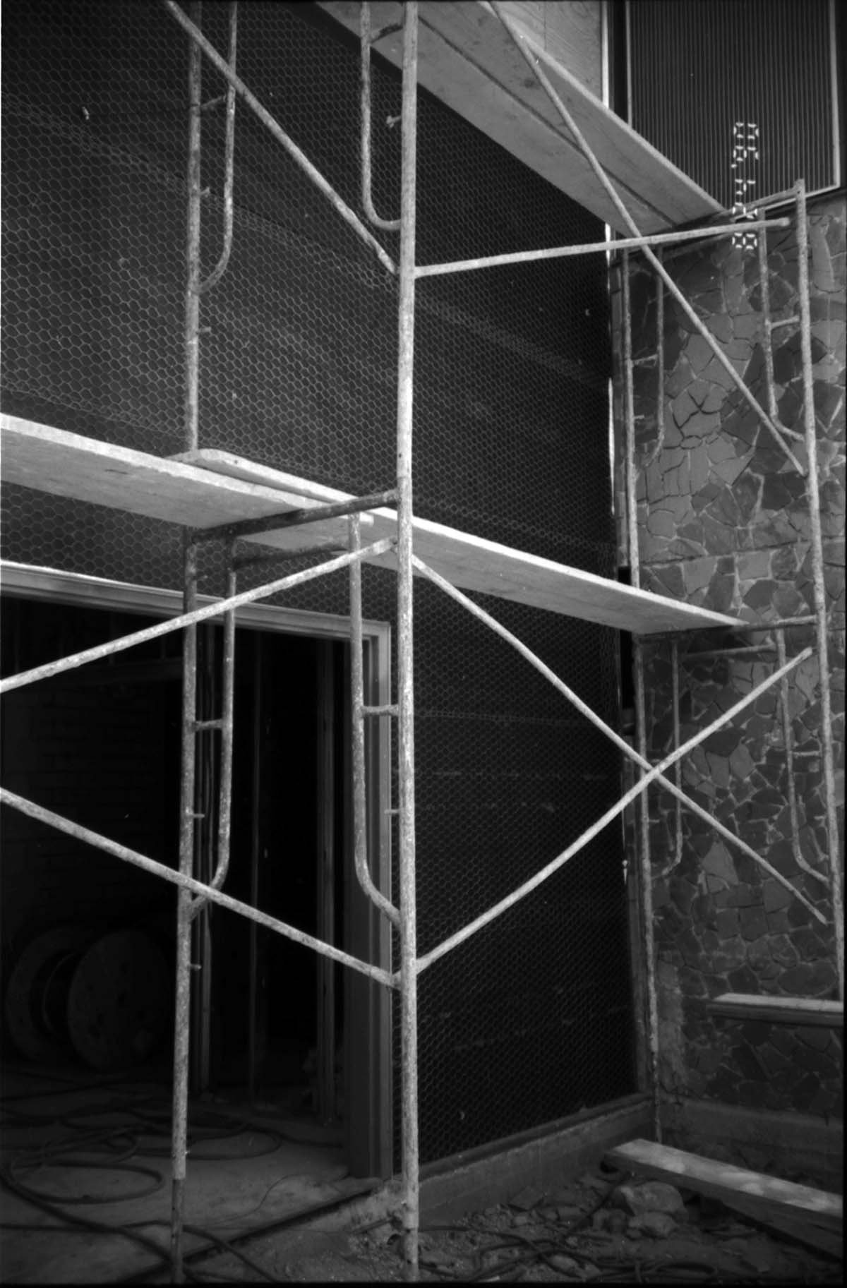 Construction of headquarters addition.