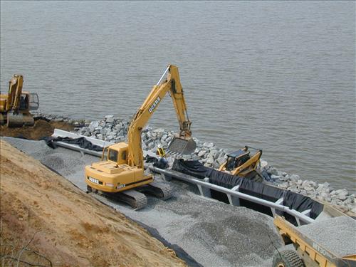 Rehabilitate Shoreline & Seawalls / Bluff Stabilization - Phase I