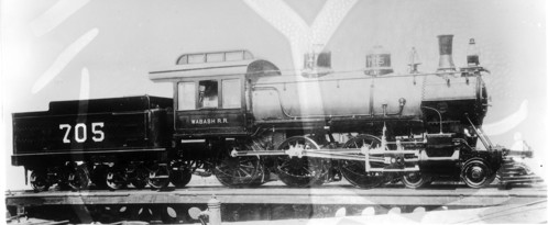 Wabash no. 0705 [4-6-0[B.C.]]
