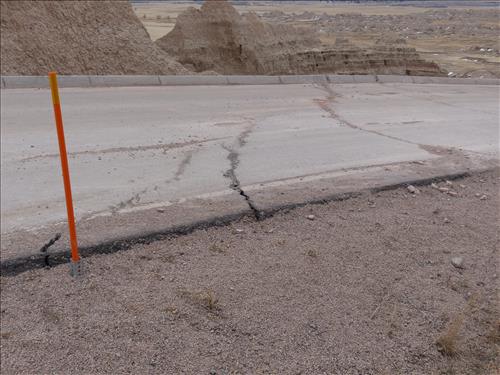 BADL-Loop Road Frost Heaves and Sunken Areas