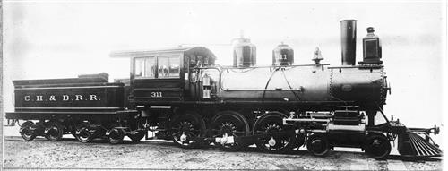 011/001.191--Cincinnati, Hamilton & Dayton Railroad Locomotives [Group 1]