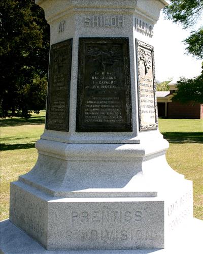 Illinois Cavalry Monument at Shiloh National Military Park in May 2004