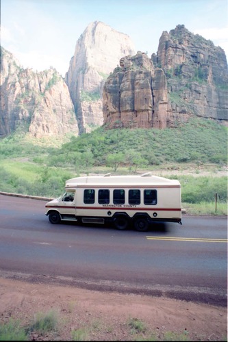 Color photos of the Shuttle Feasibility Study.