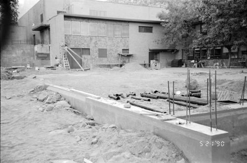 Construction of headquarters addition.