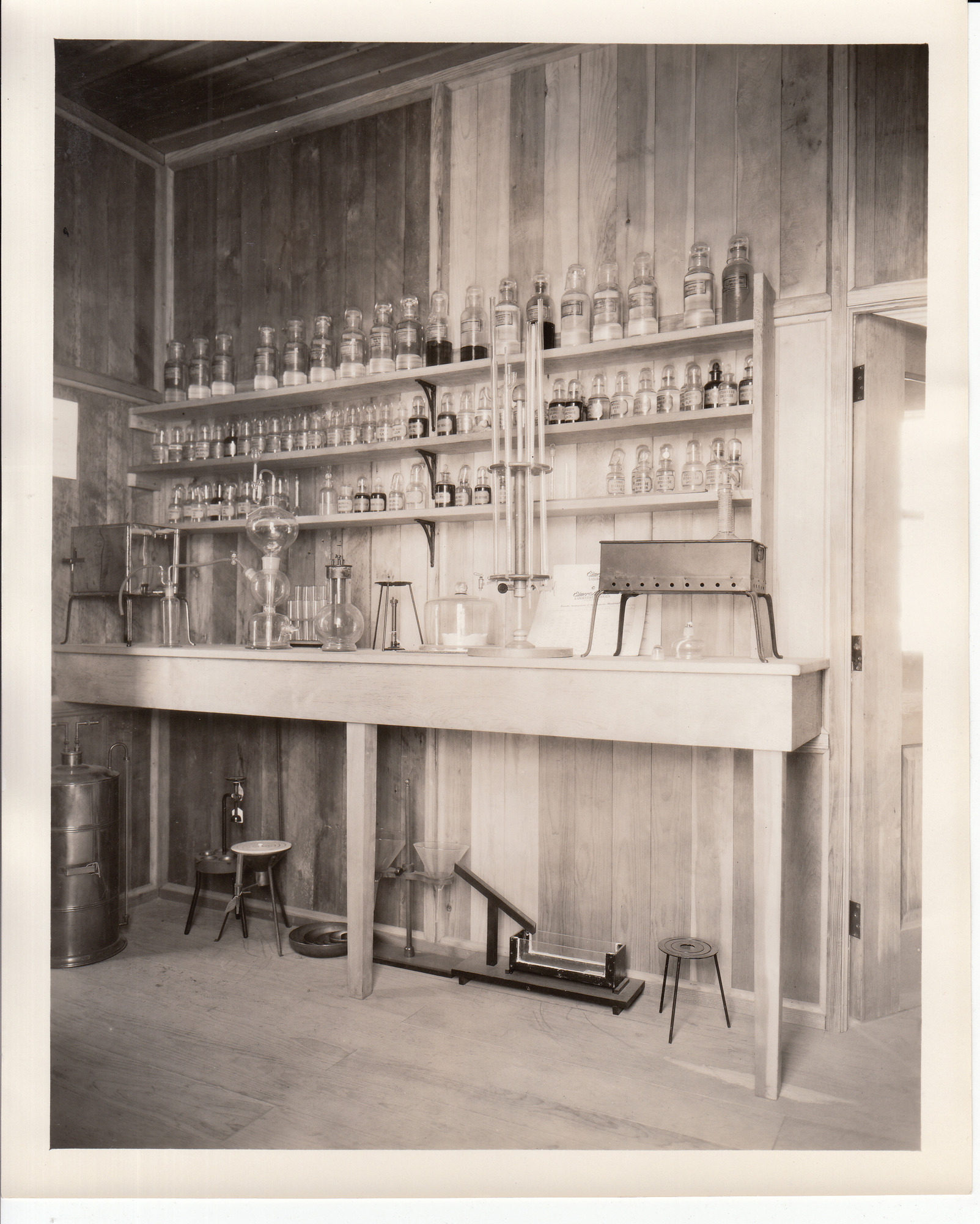 Menlo Park Laboratory building reconstructed at Dearborn, Michigan, interior.