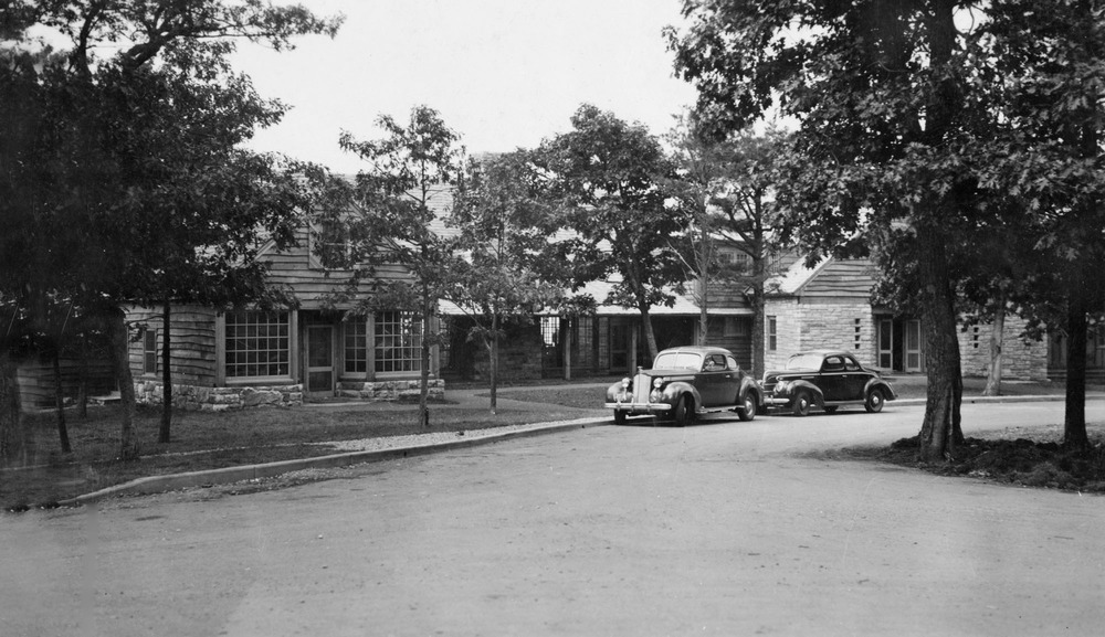 1939 photo of Big Meadows Lodge