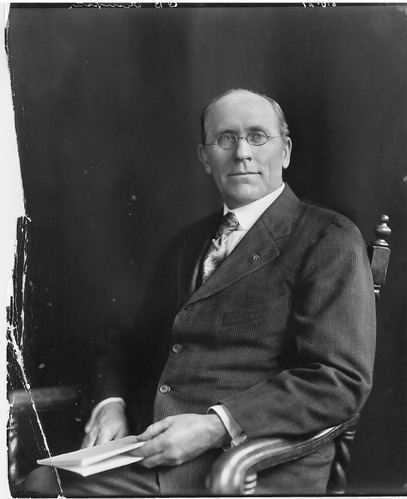 A portrait of C. B. Dempster,  Founder of Dempster. 