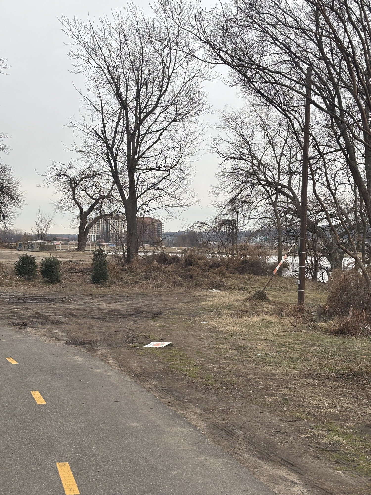 BUZZARD POINT PARK Landscape - Connecting Trail 