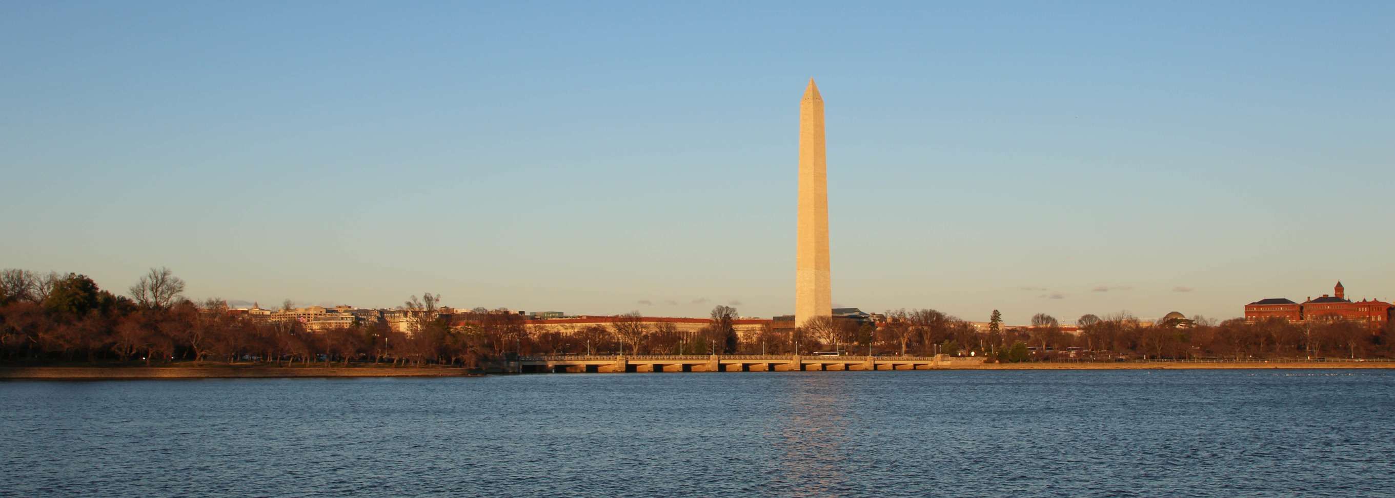 Washington Monument across the Tidal Basin