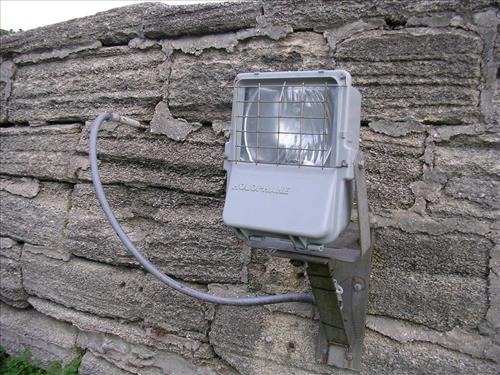 Lighting at Castillo de San Marcos National Monument in January 2008