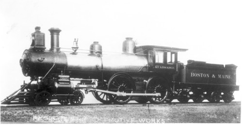 Boston & Maine no. 0124 [4-4-0] Kearsage