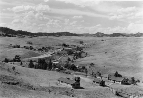 Administration area view from CCC camp