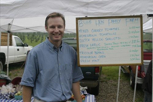 Countryside Conservancy vendors at the Countryside Farmers' Market in Peninsula, Ohio
