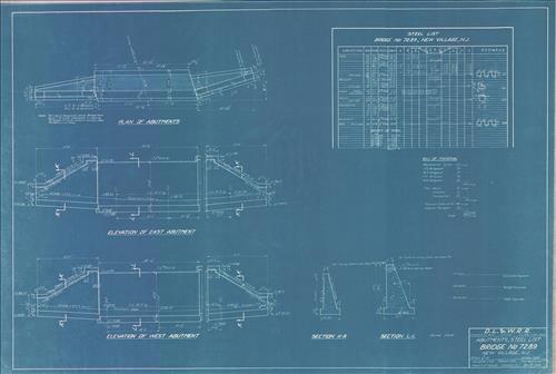 20407.BL-New Village, NJ--Bridge no. 72.89 [1926]