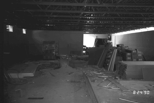 Construction of headquarters addition.