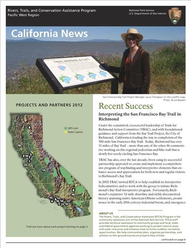 RTCA 2012 California News
