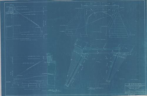 20231.BL-3 miles east of Foster, PA--24-foot semicircular arch bridge no.13.51 over highway [1912]