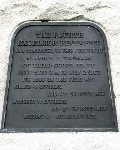 73rd New York Infantry Monument