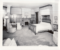 Glenmont, interior, second floor, Madeleine Edison's Bedroom, facing northeast.