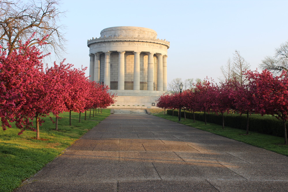 Spring at the Clark Memorial