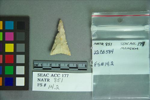 NATR  851 -- Late Woodland / Mississippi Triangular Cluster PP/K