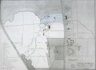 A development map showing boundaries and structures indicates the location of Bellefield.