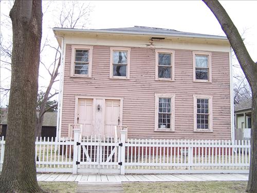 Current condition of Miller House in Summer 2008