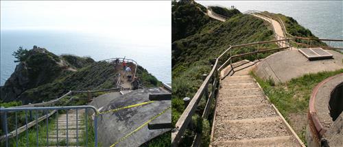 Rec Fee Project: Rehabilitate Notch, Muir Beach Overlook, & Hillside Trails