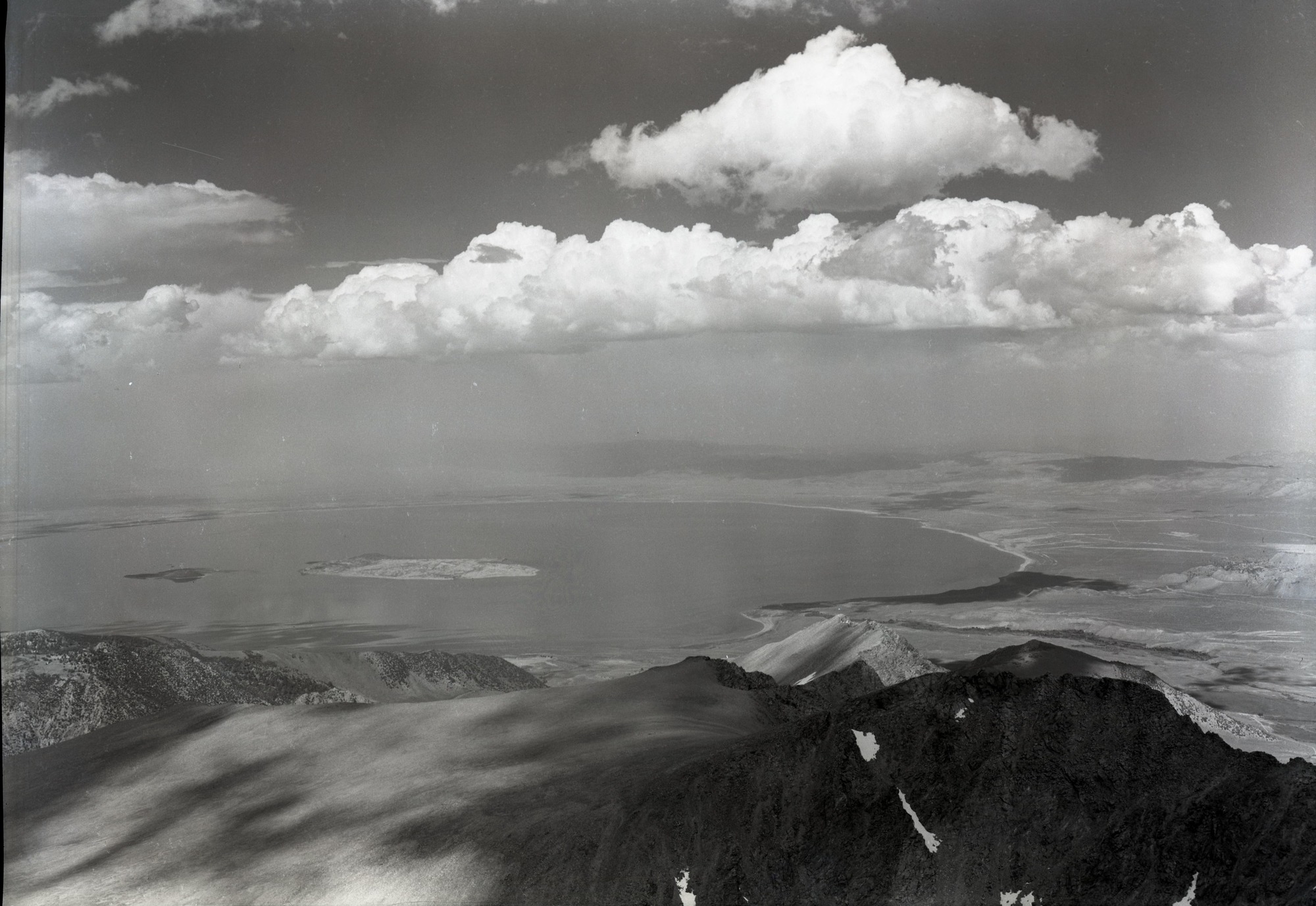 From Mt. Dana. Use with Neg. No. 808 as panorama.