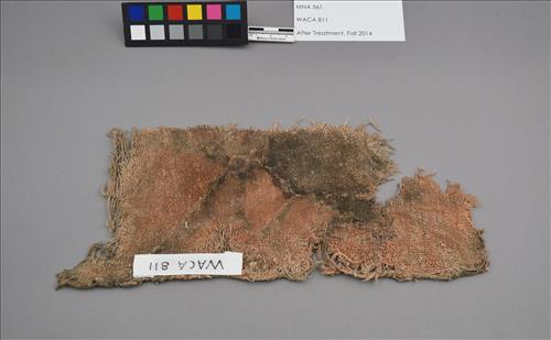 Ancient textile from Walnut Canyon cliff dwelling WACA 811