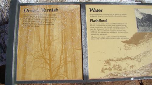 Captiol Reef National Park Wayside Exhibit Inventory January 2009 Group 4