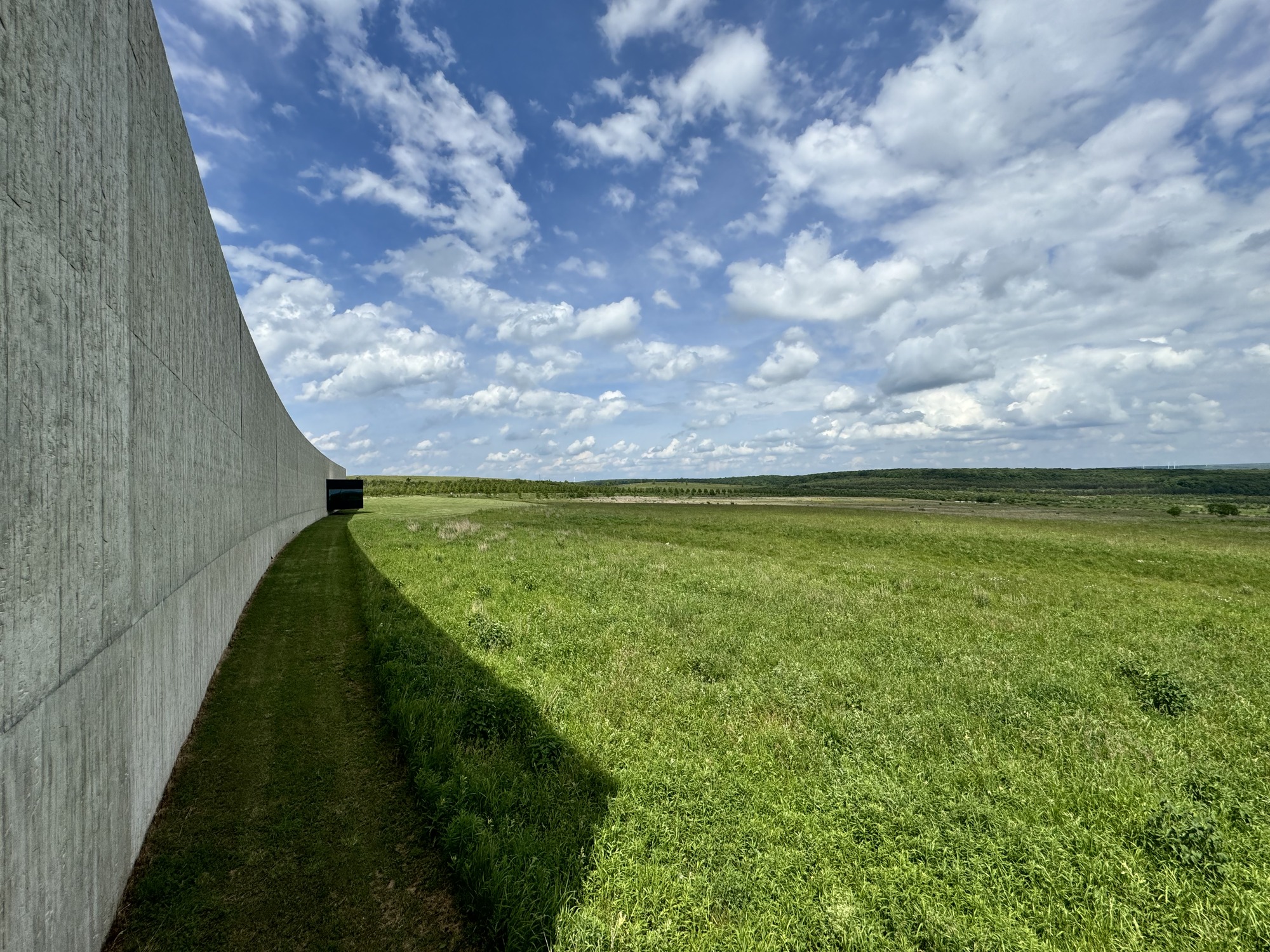 Flight 93 National Memorial is a stark and serene landscape. One of the goals in designing the landscape was to restore life to land impacted by tragedy and trauma. Years of strip mining, resource extraction, acid mine drainage and then a sudden and horrific tragedy. Restoring the landscape has been a central theme since the park was established in 2002. Grassland birds, including upland sandpipers, love this place. Flowers on hallowed ground is the goal of this 130 acre, incredibly complex project.
