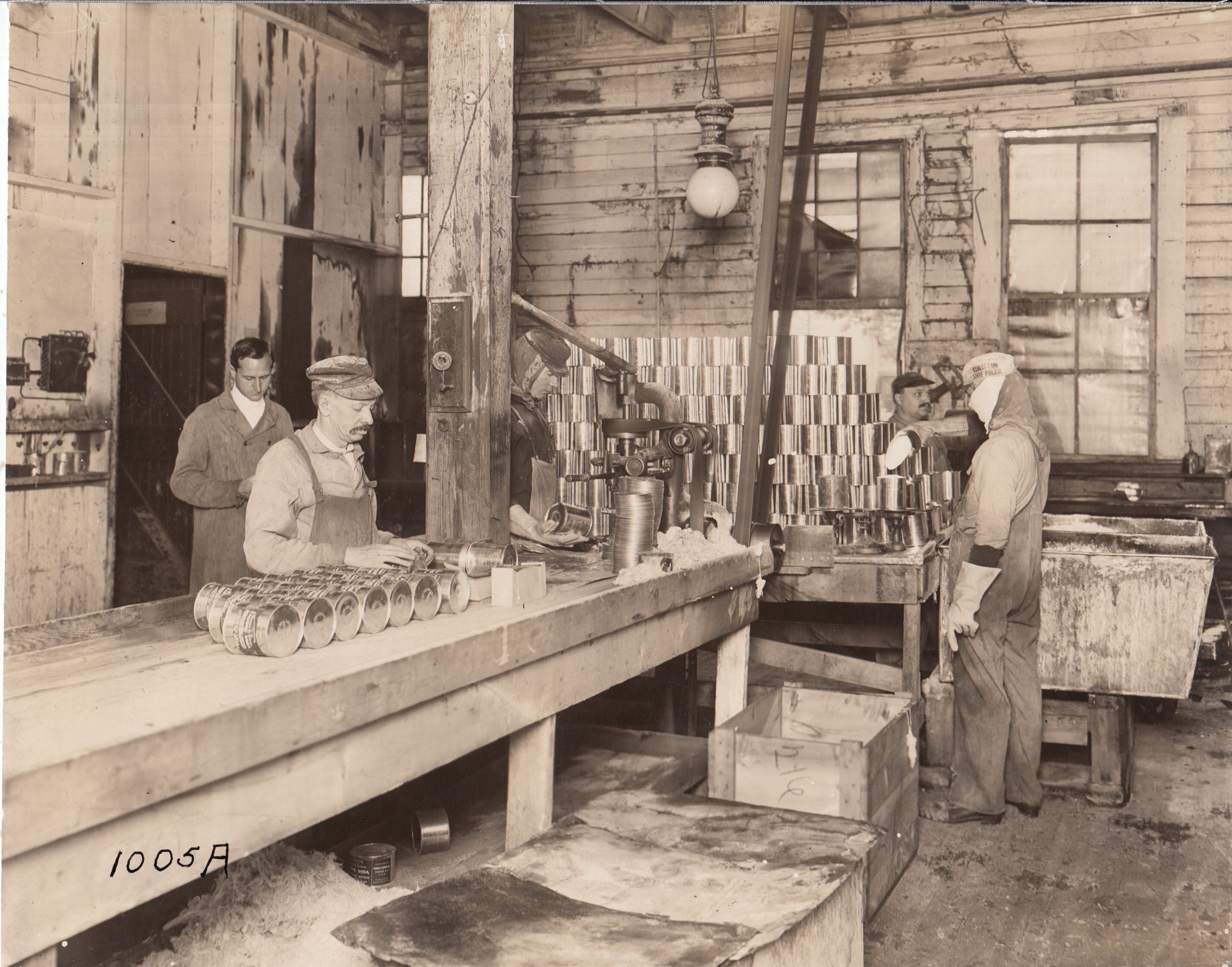 Primary battery caustic soda dept.