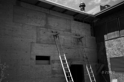 Construction of headquarters addition.