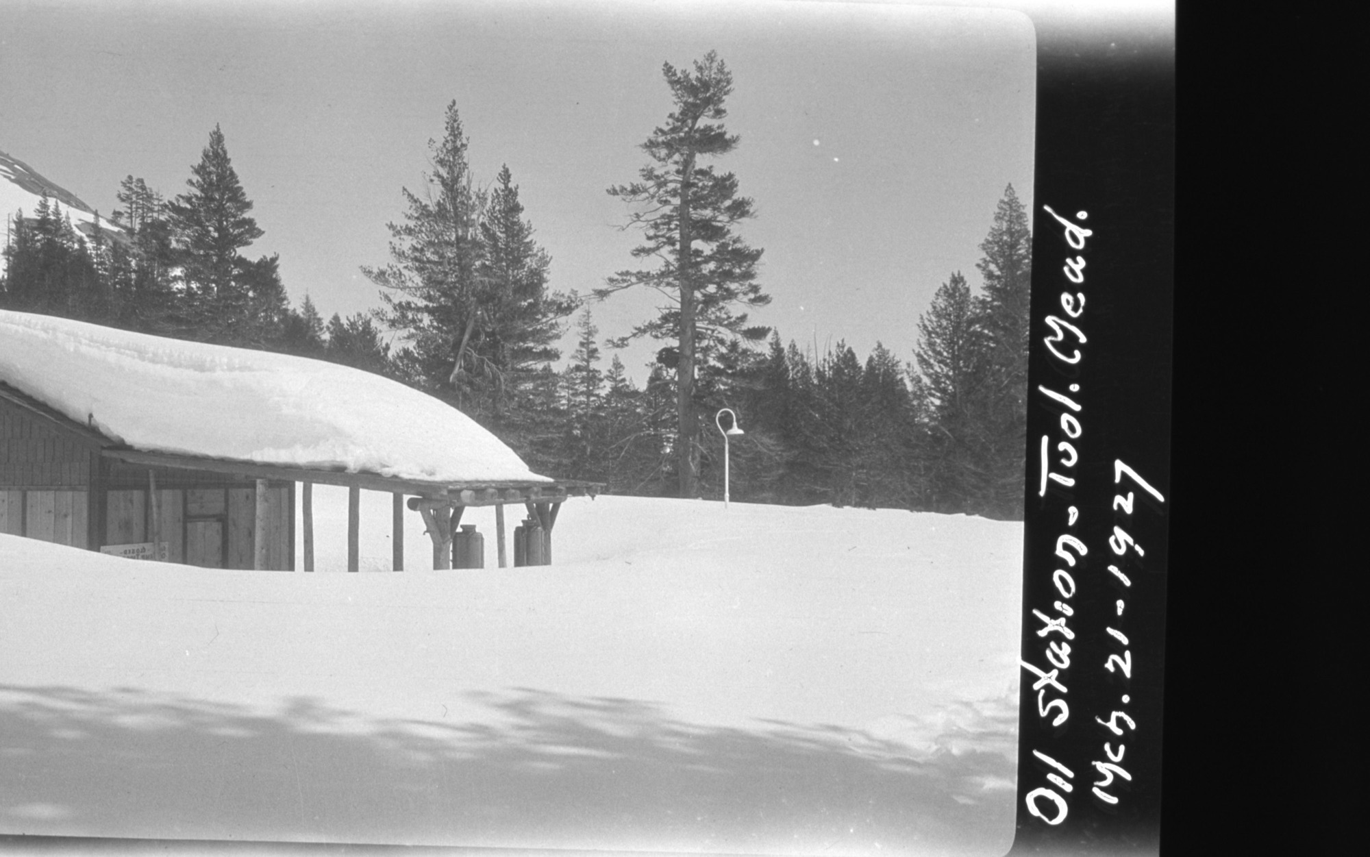 Oil Station at Tuolumne Meadows