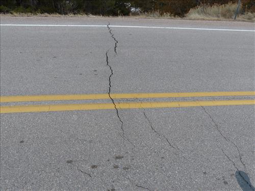 BADL-Loop Road Frost Heaves and Sunken Areas
