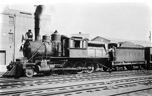 011/001.130--Central Railroad of New Jersey Railroad Locomotive [GROUP 05]