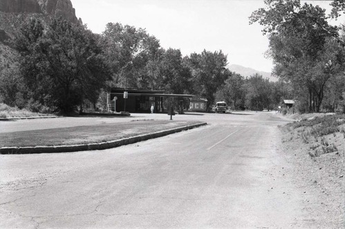 Service station in the South Campground.