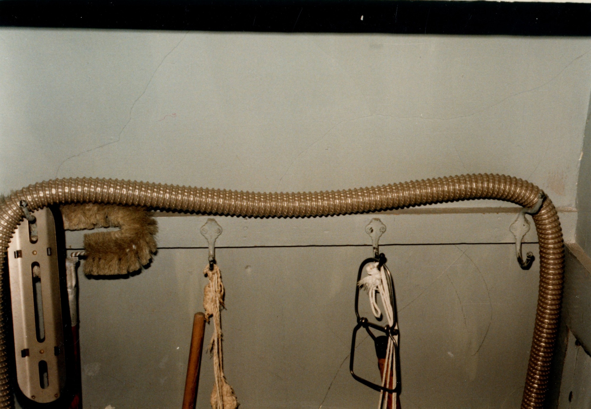 East wall of stairwells