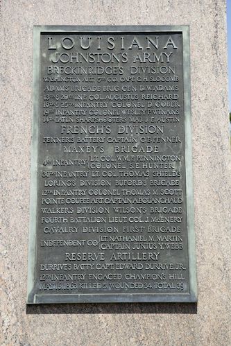 Louisiana- Johnston's Army Monument